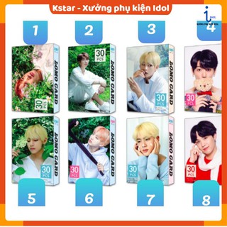 30 lomo card ảnh in hình thành viên Bangtan mẫu mới