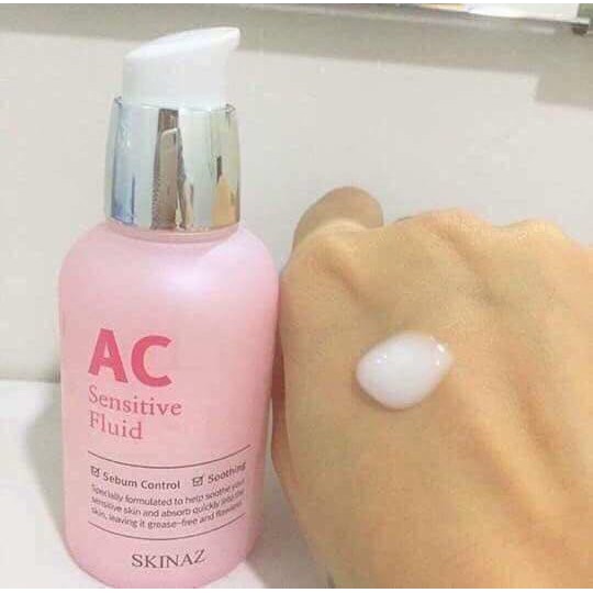 Bộ đôi sản phẩm dưỡng trắng da cao cấp Skinaz gồm : Tinh chất AC và Kem dưỡng AC Skinaz Hàn Quốc