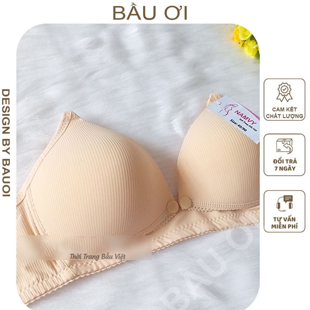 [FREE SHIP AL01] ÁO LÓT BẦU CHẤT COTTON CHO CON BÚ CÓ CÚC BẤM TIỆN DỤNG - ÁO LÓT CHO BÀ BẦU
