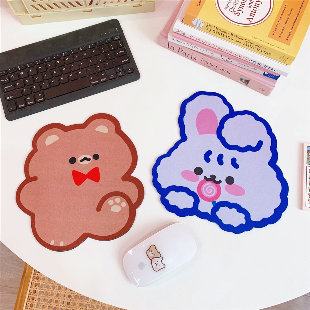 Lót chuột laptop dễ thương - Bàn di chuột máy tính hoạt hình so cute