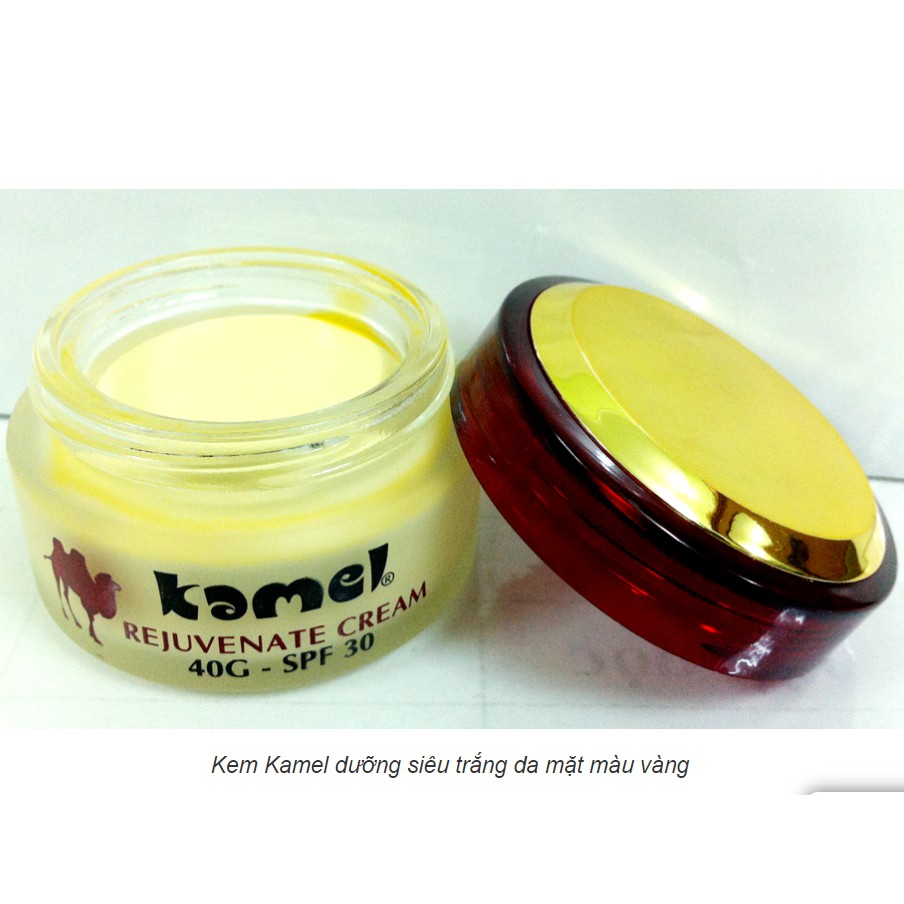 KEM KAMEL CON LẠC ĐÀ TÁI TẠO,PHỤC HỒI DA SẠM NÁM TRẺ HÓA TRẮNG SÁNG DA