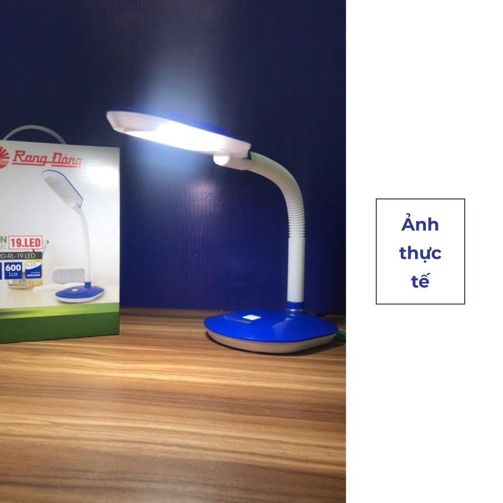 Đèn học Rạng Đông 5W, chống cận cho bé, học sinh, đọc sách Model RL19.LED (S)