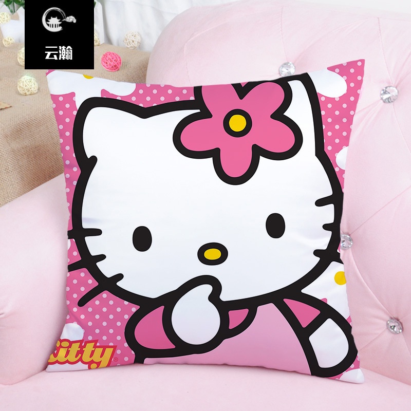 Vỏ gối / Vỏ gối tựa hình Hello Kitty KT116