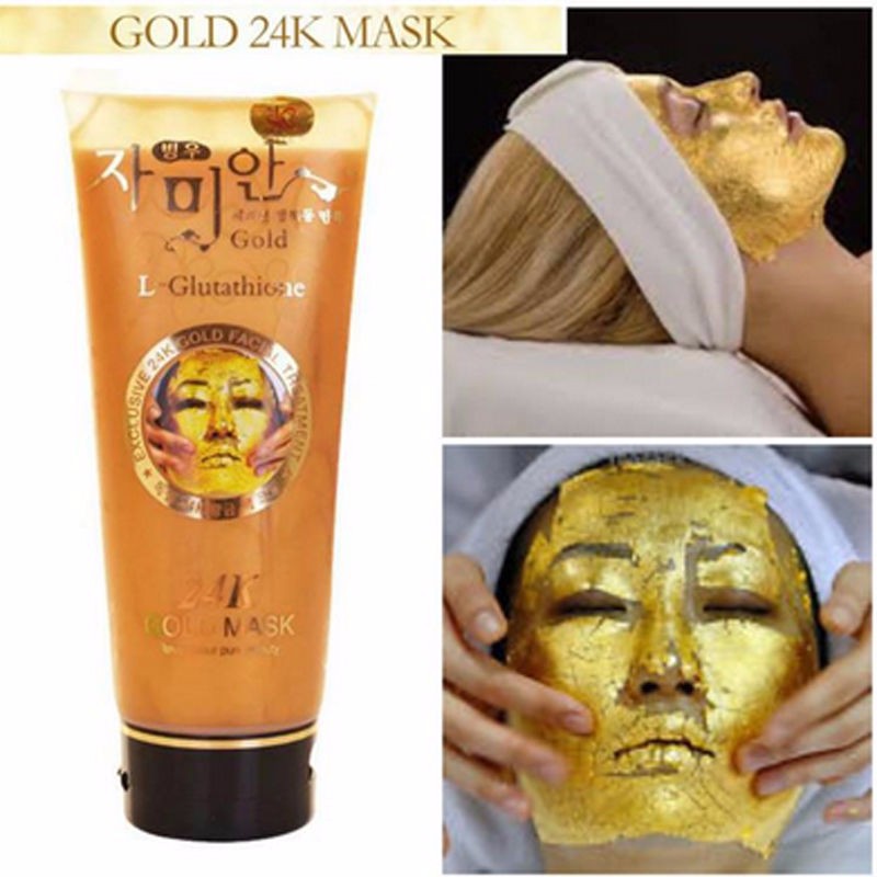 Mặt nạ gel lột trắng da dát vàng 24K Gold Mask