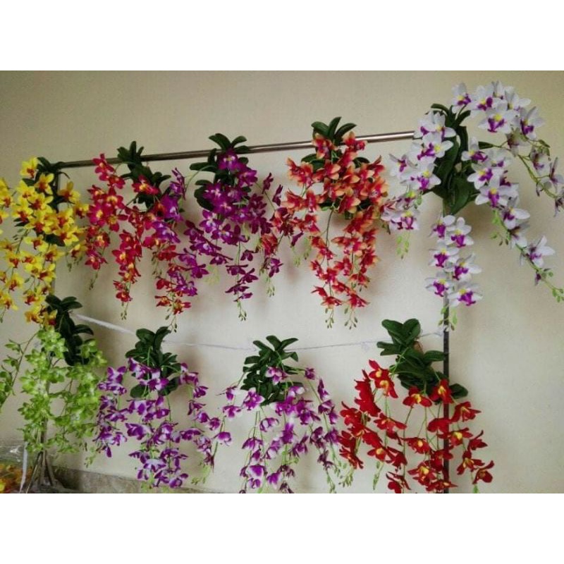 Giò nữ sao hoa giả treo tường. hoa lụa cao cấp trang trí nhà cửa cho không gian nhà thêm sinh động