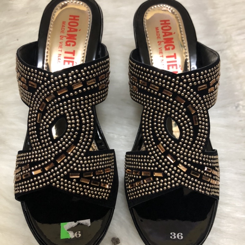 Guốc trung niên gót7p rất nhẹ