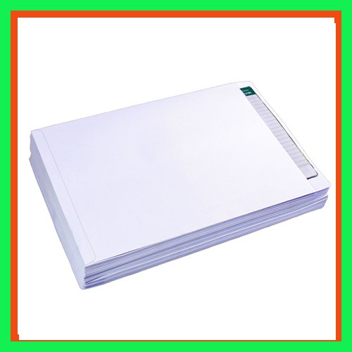 [Bán Sỉ]-100C Bao Thư Trắng A5 Không Keo 80gsm/100gsm-Phong Bì Thư Thanh Tú