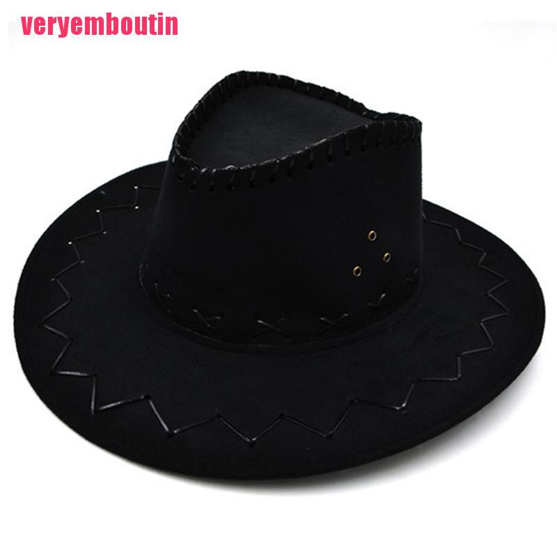 Mũ Xô Cao Bồi Unisex Có Dây Buộc Trưng Bày