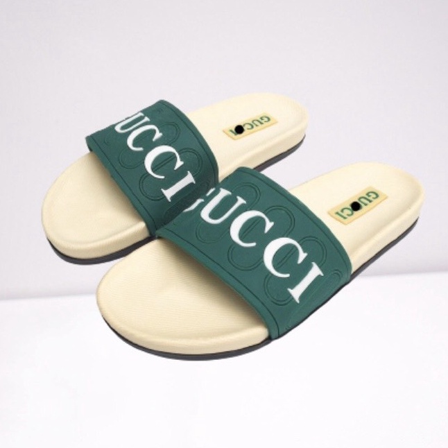 Dép Nam Quai Ngang GC Đế Cao Su Chống Nước Thời Trang Cao Cấp Hottrend