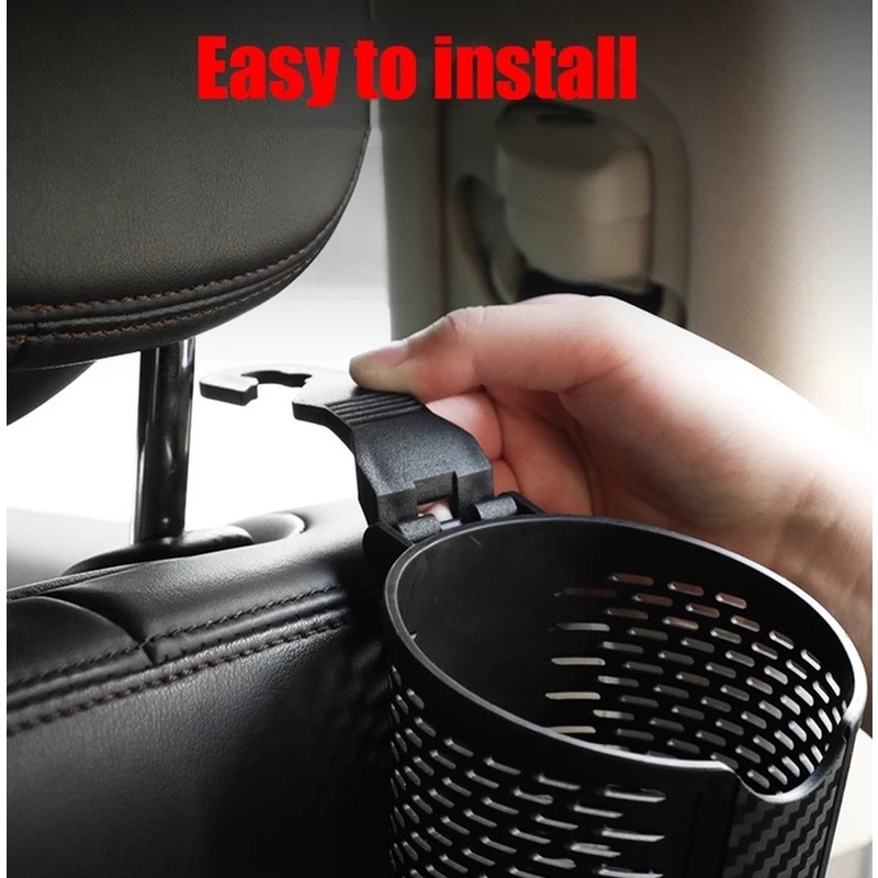 Giá Đỡ Cốc Nước/Điện Thoại Gắn Khe Máy Điều Hòa Xe Hơi Bằng Nhựa