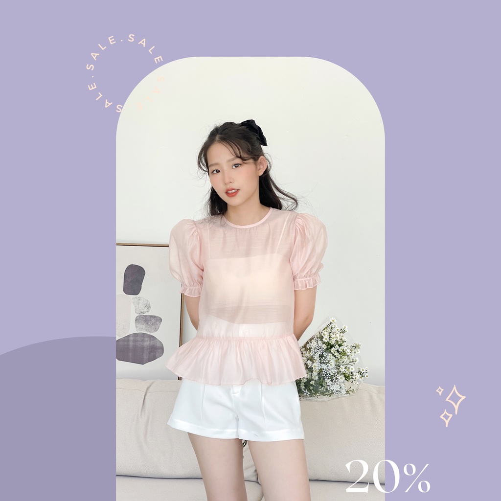 Quần short dáng basic - Marine short