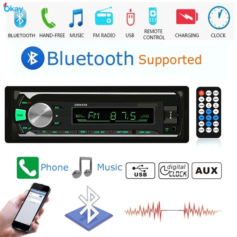 Máy Nghe Nhạc Mp3 Trên Xe Hơi Tích Hợp Đài Fm / Máy Nghe Nhạc Mp3 / Radio Cổng Usb Stereo