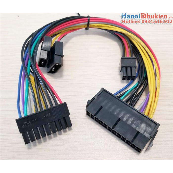 Dây nguồn 24pin to 18pin, ATA 4pin to 6pin cho HP Z600 Mainboard