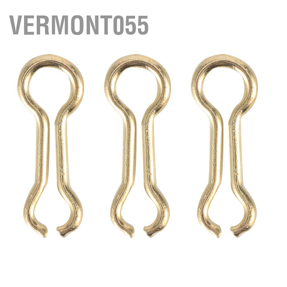 Vermont055 300PCS Carp Fishing Wire Eyes Sinker Steel Alloy Screw Leads Mould Loops Tackle Accessory