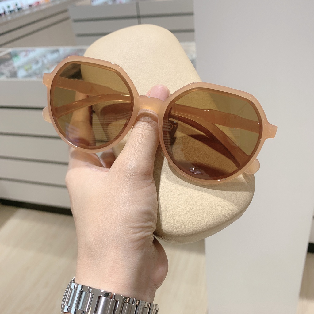 Kính Mát Gọng Tròn Nhỏ Cổ Điển Unisex