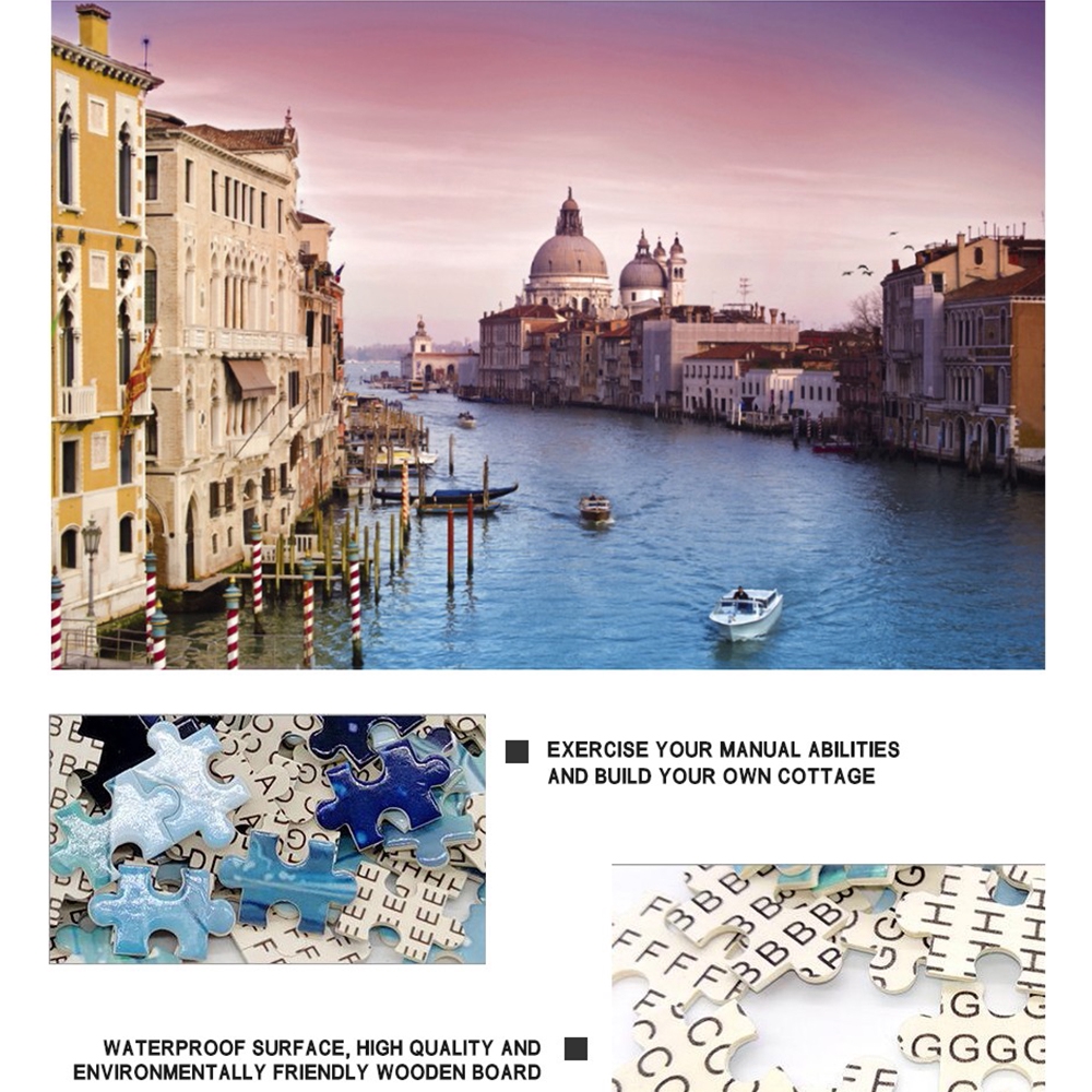 Bộ 1000 Mảnh Đồ Chơi Xếp Hình Nhiều Kiểu Dáng Tùy Chọn