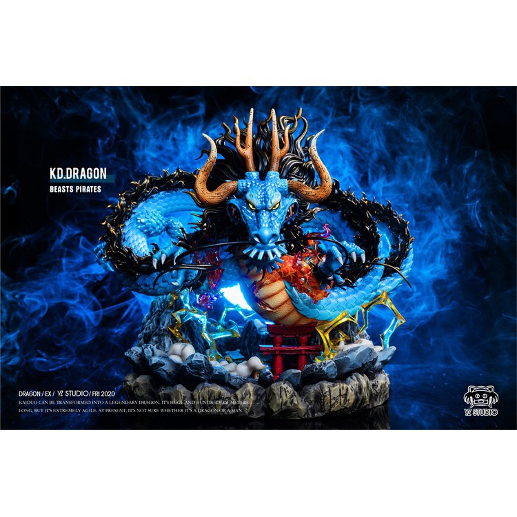 Mô hình One Piece Resin chính hãng - Kaido Rồng YZ Studio