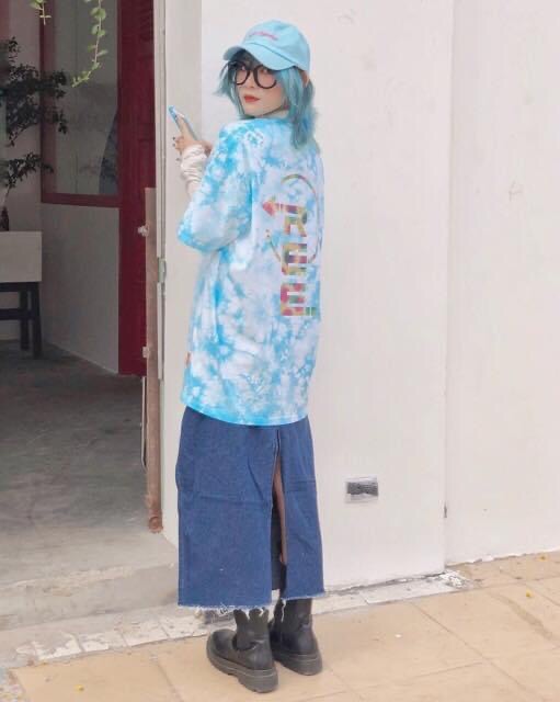 ❌Áo thun loang màu tay lỡ unisex REE ❌