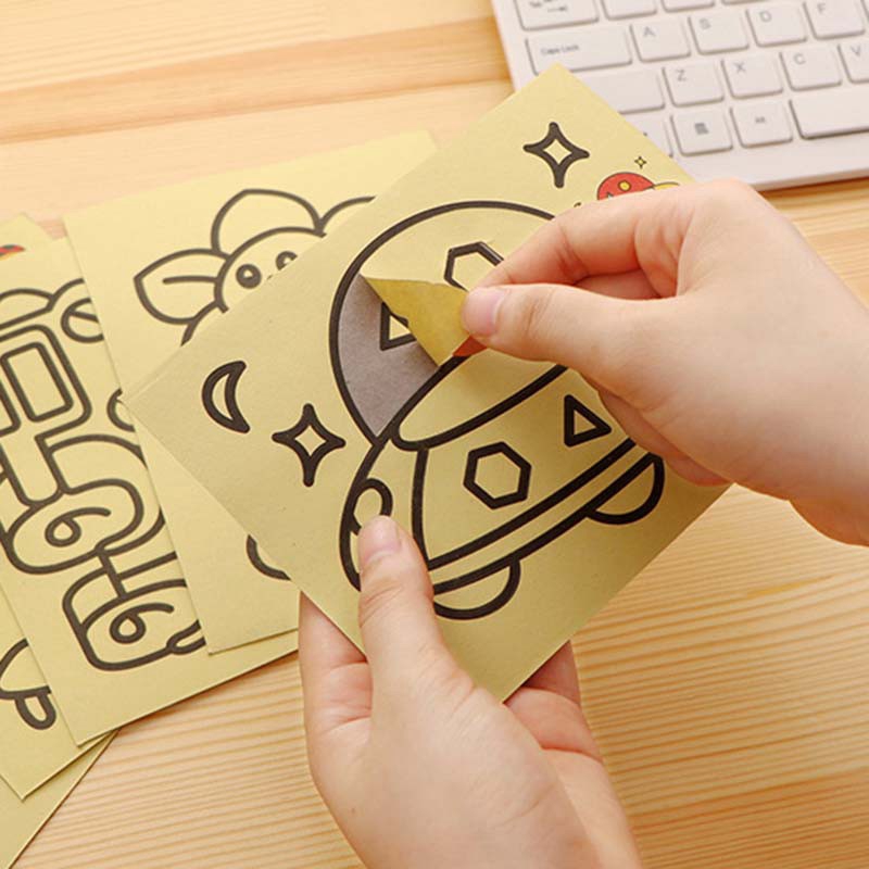 Đồ Chơi Tranh Cát Nhiều Màu Thú Vị Cho Bé