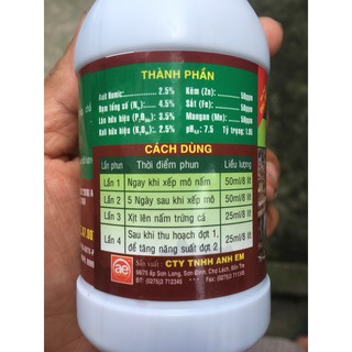 Siêu dưỡng nấm rơm - Sâm Đất