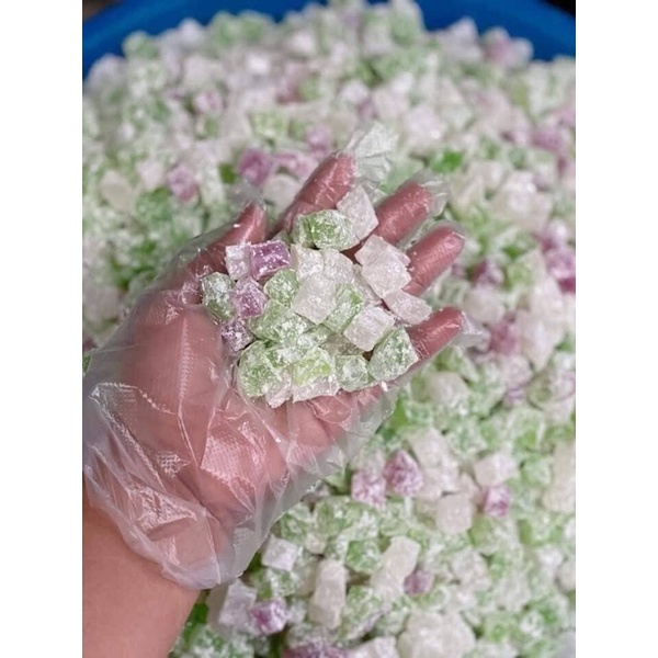 Thạch sắn dây viên nấu chè