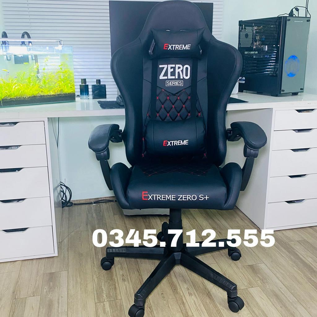 Ghế Gaming Extreme Zero S+ - Ghế học tập, làm việc, chơi game , văn phòng , livestream , ngã lưng 135 độ , xoay 360 độ