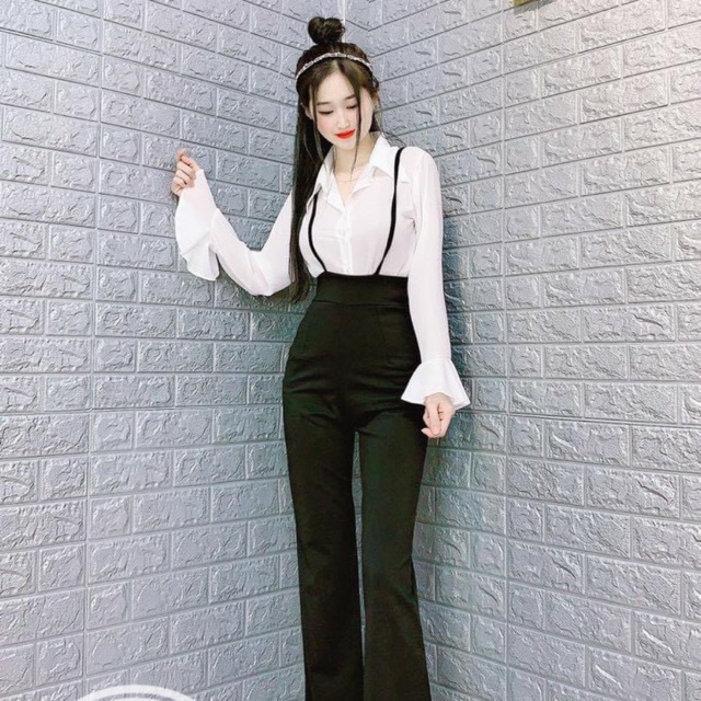 Bigsize Set yếm tay loe S200