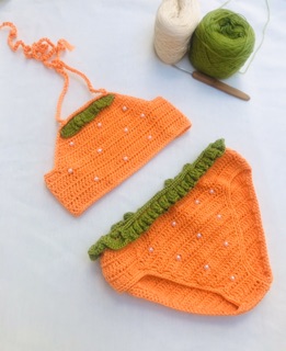 Bikini handmade đáng yêu cho bé