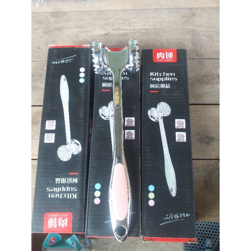 # 100% inox sịn# Búa đập thịt, dần thịt, đập đá bằng inox 304 sịn không han gỉ-búa nặng nhưng nhỏ gọn thuận tiện cầm nắm
