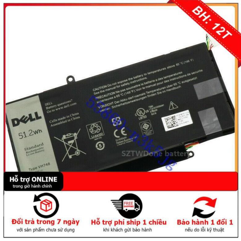 HCM] ⚡️Pin laptop Dell Vostro 5480, 14-5480, 5480A, V5480 V5460 V5470 V5480 5439 VH748 6PHG8 Pin Zin