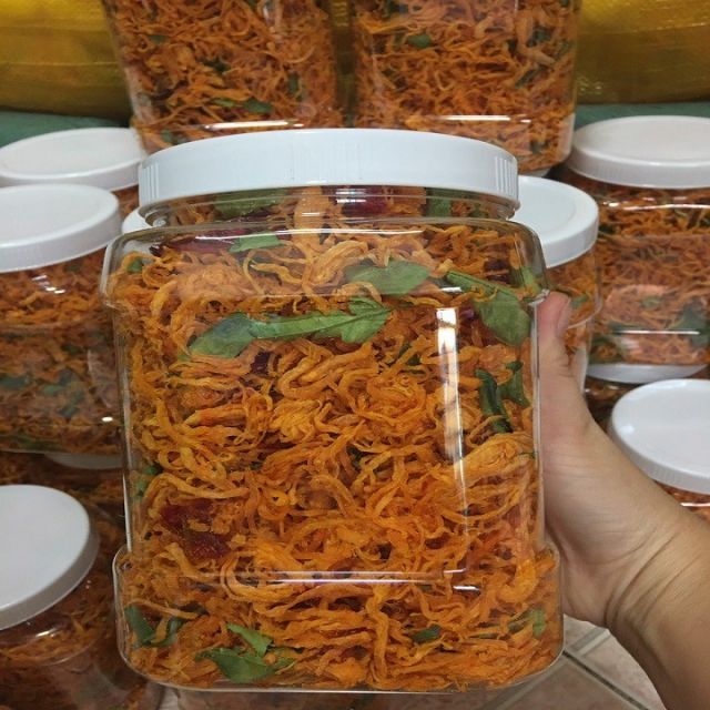 Khô gà lá chanh vị đậm đà hộp 500 gr siêu ngon | BigBuy360 - bigbuy360.vn
