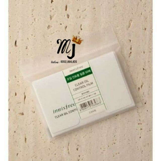 😍Giấy Thấm Dầu Innisfree ( Kiềm dầu, lỗ chân lông luôn thông thoáng ) 💦💦💦 | BigBuy360 - bigbuy360.vn