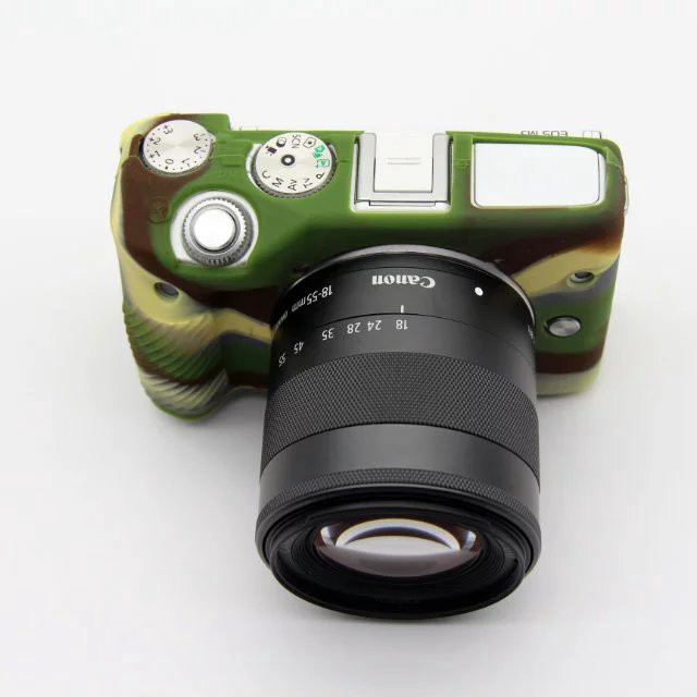 Vỏ bọc camera bằng cao su silicone mềm dẻo cho canon EOS M3