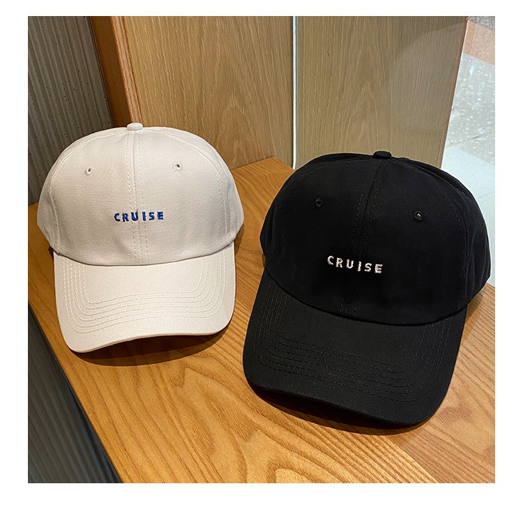 Mũ lưỡi trai Cruise & Nón kết phong cách Hàn Quốc cao cấp form unisex nam, nữ nhiều màu -  NK03