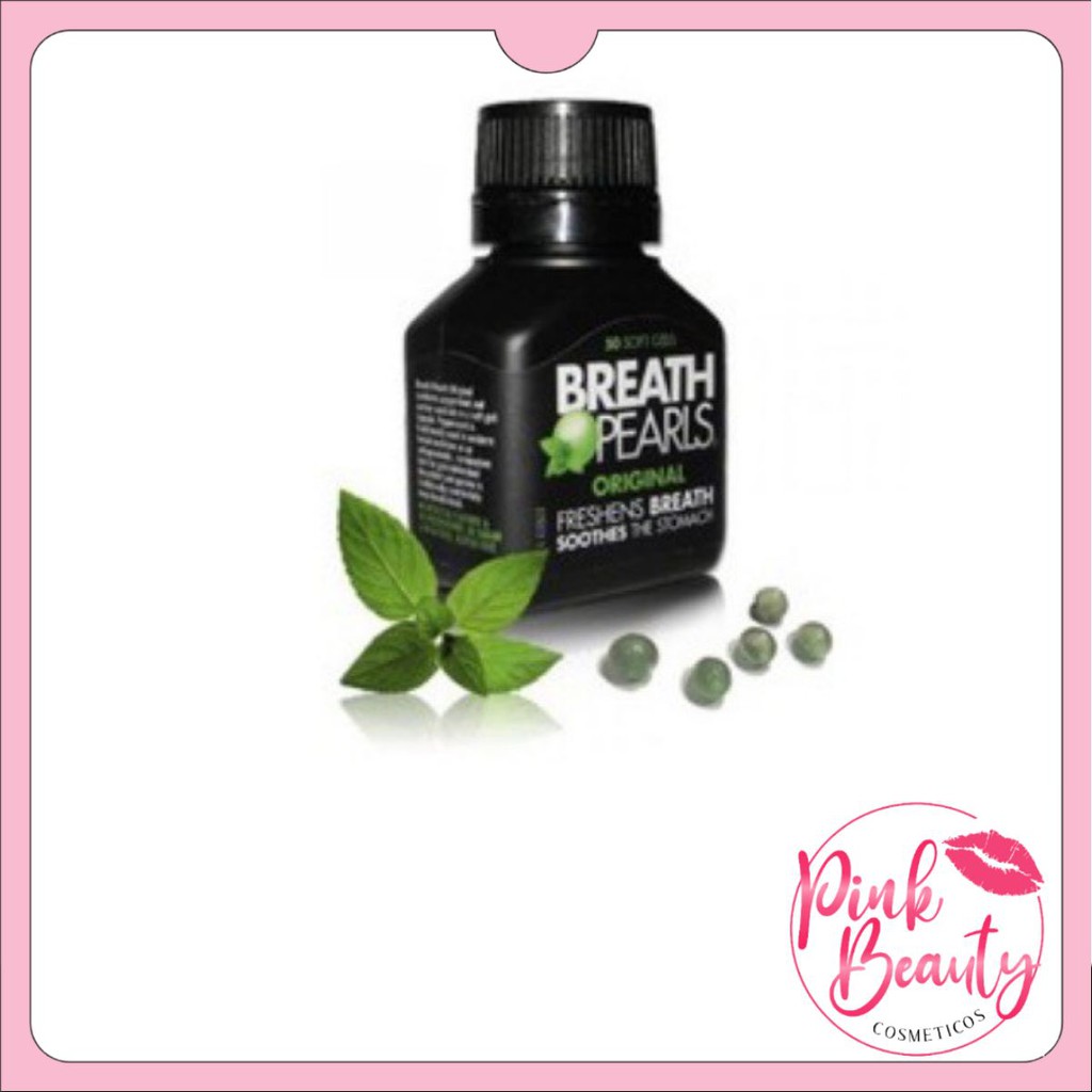 Viên uống thơm miệng Breath Pearls 50 viên Úc