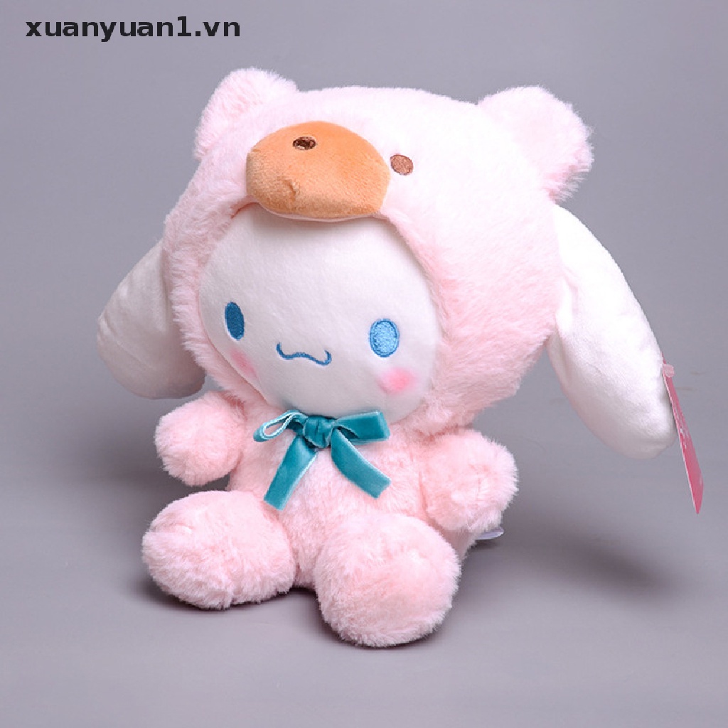 Thú nhồi bông Kawaii Sanrio Kuromi 20cm nhân vật hoạt hình dùng làm quà tặng/đồ trang trí