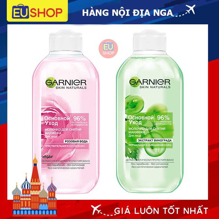  Nước hoa hồng Garnier 96% tinh chất tự nhiên Lọ 200ml