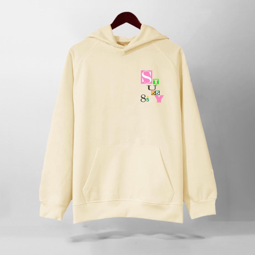 Áo Nỉ HOODIE Stussy Hot Trend, Form Rộng CHUẨN Xu Hướng, áo nỉ bông hoodie unisex nam nữ