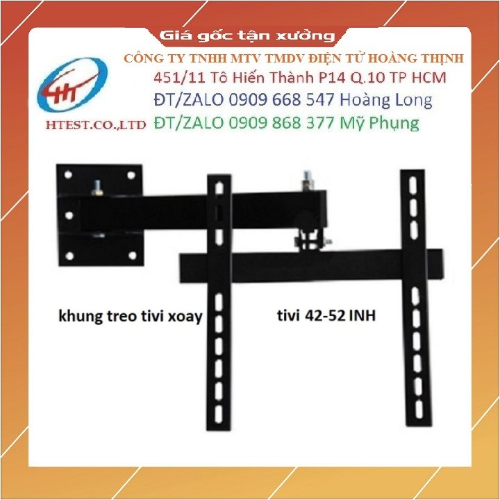 Khung treo tivi xoay 42 inch-52 inch