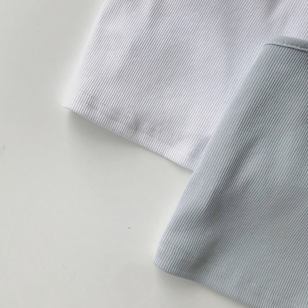 Áo 2 dây Nữ Xinh JEM CLOSET Chất Gân Tăm Co Giãn Thiết Kế Dáng Yếm Nhiều Màu Phối Đồ Siêu Sexy MONE 10383