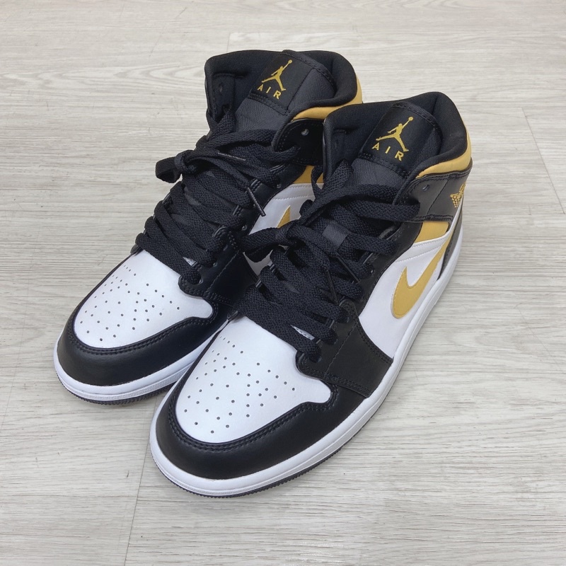 [CHÍNH HÃNG ] Giày Jordan 1 Mid Racer Blue/ Black University Gold ,cặp đôi trending