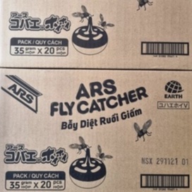 BẪY DIỆT RUỒI GIẤM ARS FLY CATCHER - VIÊN MỒI BẪY RUỒI HIỆU QUẢ TỐI ƯU 35G