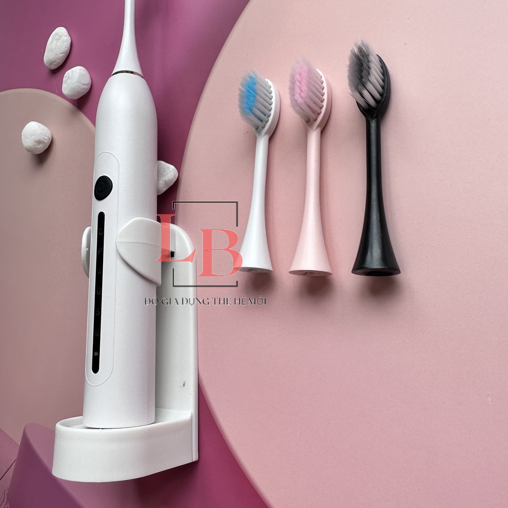[Xả Kho] Bàn chải điện Sonic X7 với 6 chế độ rung, bàn chải phù hợp cho cả người niềng răng