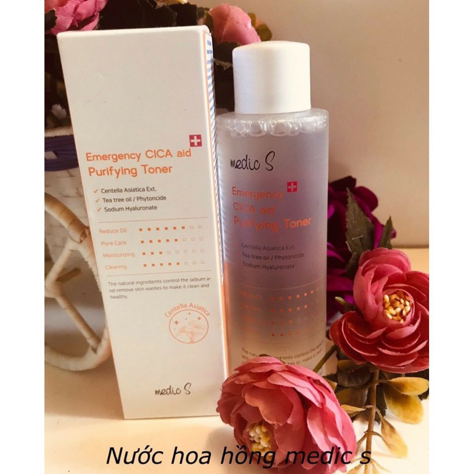 Nước Hoa Hồng Medic S Purifying Toner