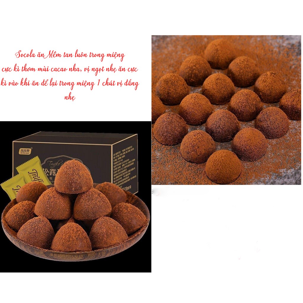 Socola Tươi Nama Truffles Hộp 500g 𝑭𝒓𝒆𝒆𝑺𝒉𝒊𝒑 - Hàng nội địa