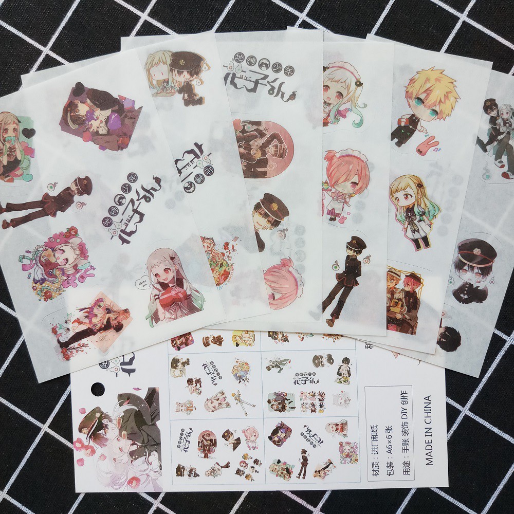 Hình Dán Anime Jibaku Shounen Hanako-kun