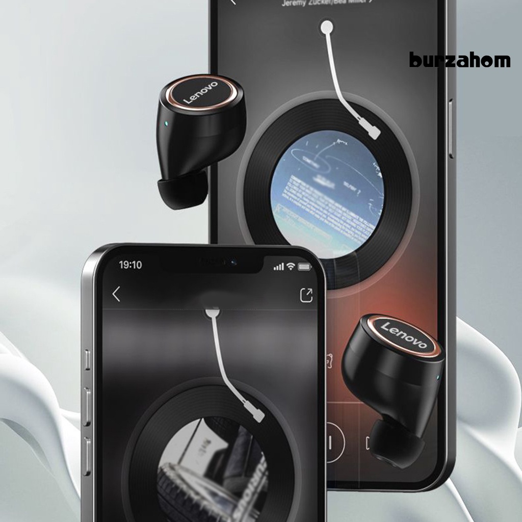 1 Cặp Tai Nghe Bluetooth Lenovo LP12 Giảm Tiếng Ồn Có Màn Hình LED BT5.0