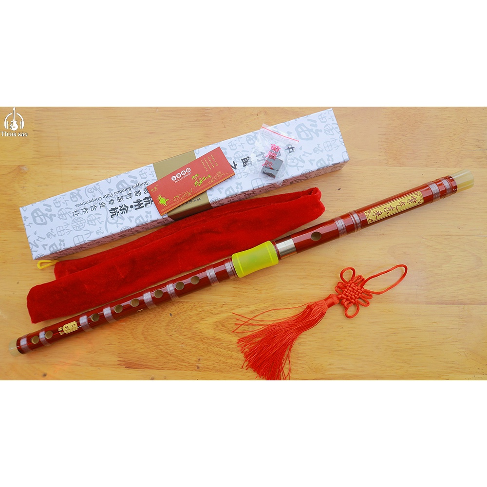 DIZI Nâu Khớp Đơn- NHẠC CỤ THẮM SÁO