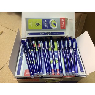 Combo 05 Hộp Bút bi xóa được mực xanh AODEMEI - 5 Hộp 60 cây