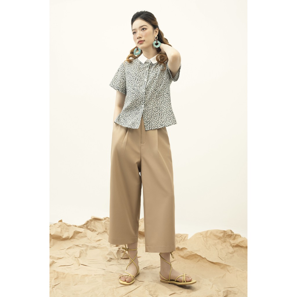 Quần culotte basic màu nâu 1QU2003 ADORE DRESS | BigBuy360 - bigbuy360.vn